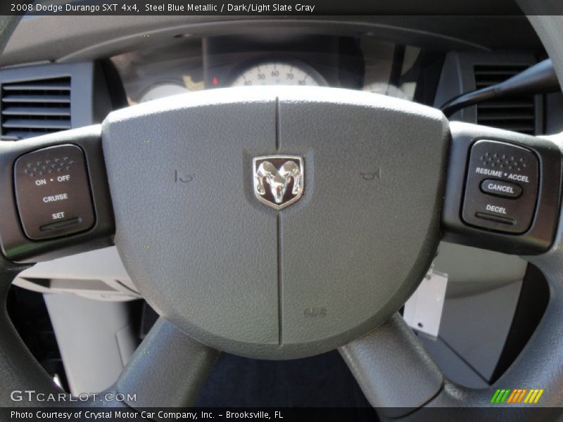 Controls of 2008 Durango SXT 4x4