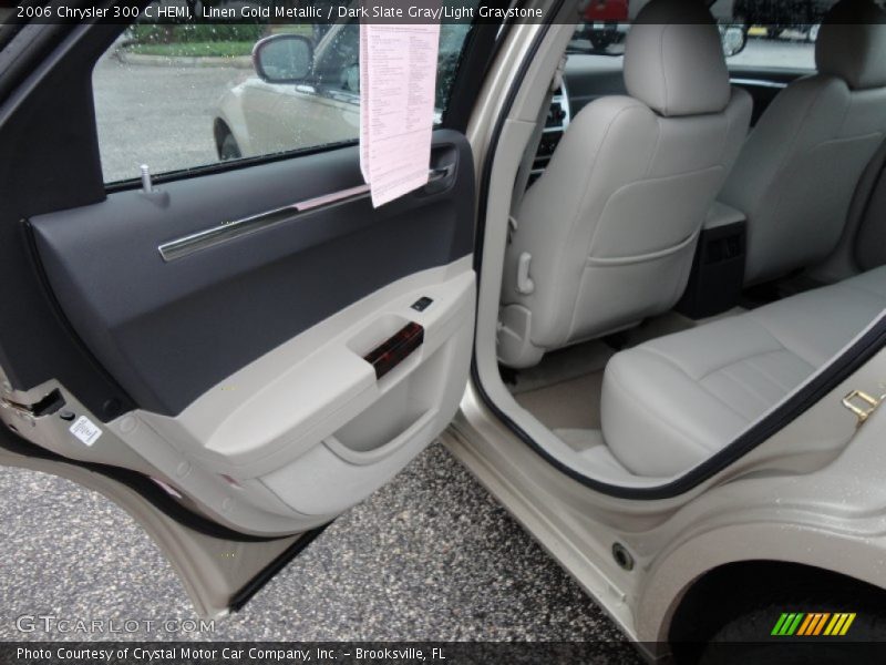 Linen Gold Metallic / Dark Slate Gray/Light Graystone 2006 Chrysler 300 C HEMI