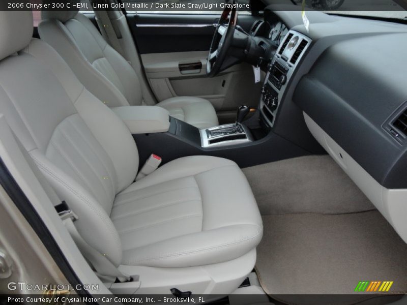 Linen Gold Metallic / Dark Slate Gray/Light Graystone 2006 Chrysler 300 C HEMI