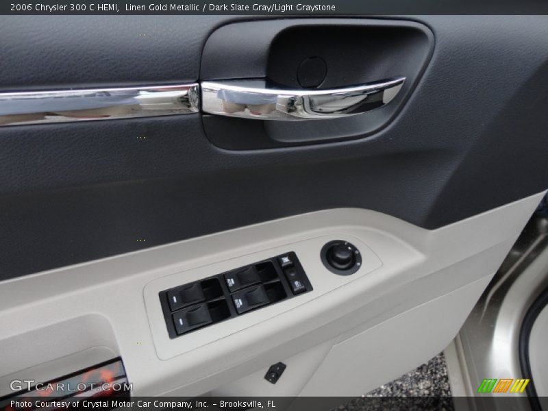 Linen Gold Metallic / Dark Slate Gray/Light Graystone 2006 Chrysler 300 C HEMI