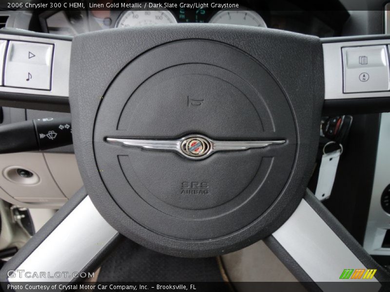 Linen Gold Metallic / Dark Slate Gray/Light Graystone 2006 Chrysler 300 C HEMI