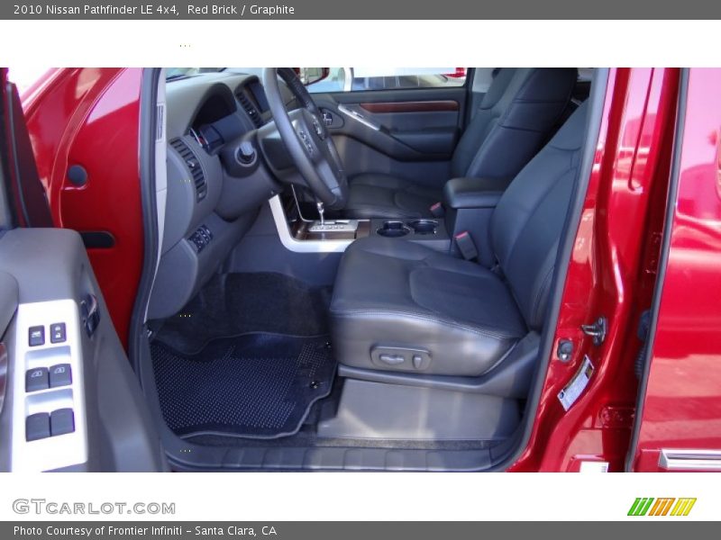 Red Brick / Graphite 2010 Nissan Pathfinder LE 4x4