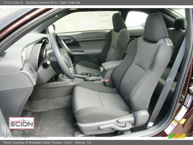 Sizziling Crimson Mica / Dark Charcoal 2011 Scion tC