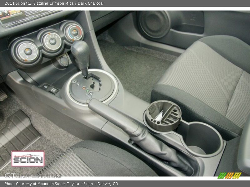 Sizziling Crimson Mica / Dark Charcoal 2011 Scion tC