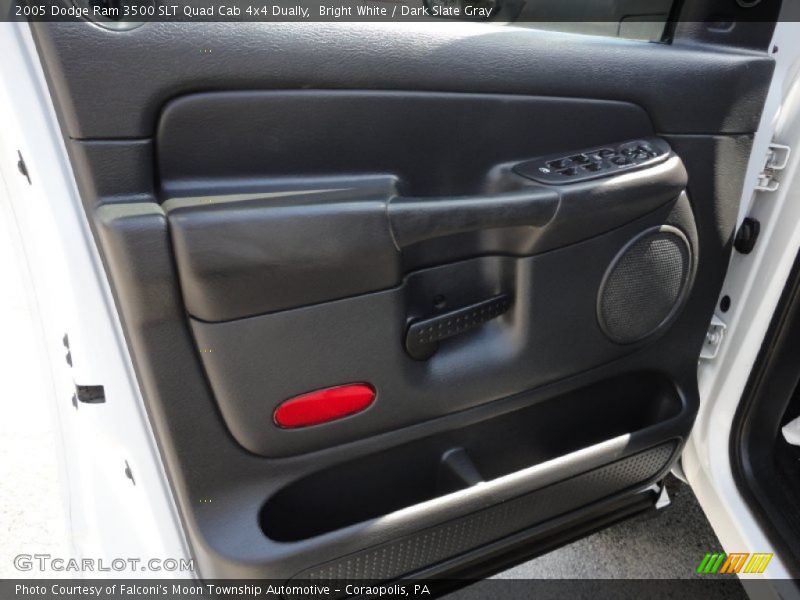 Bright White / Dark Slate Gray 2005 Dodge Ram 3500 SLT Quad Cab 4x4 Dually