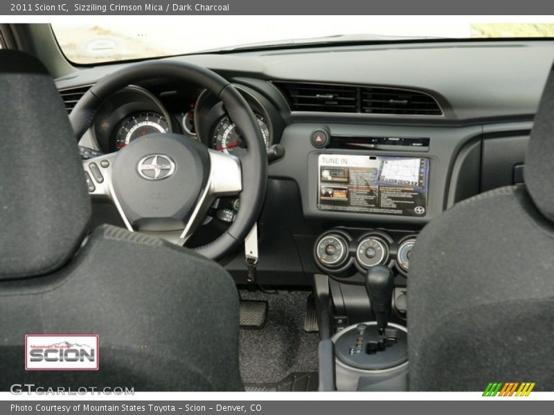 Sizziling Crimson Mica / Dark Charcoal 2011 Scion tC