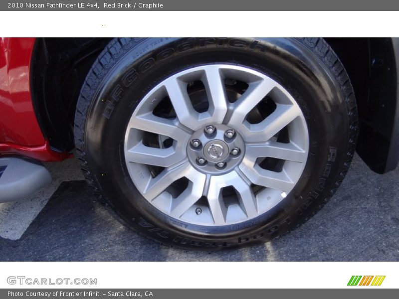  2010 Pathfinder LE 4x4 Wheel