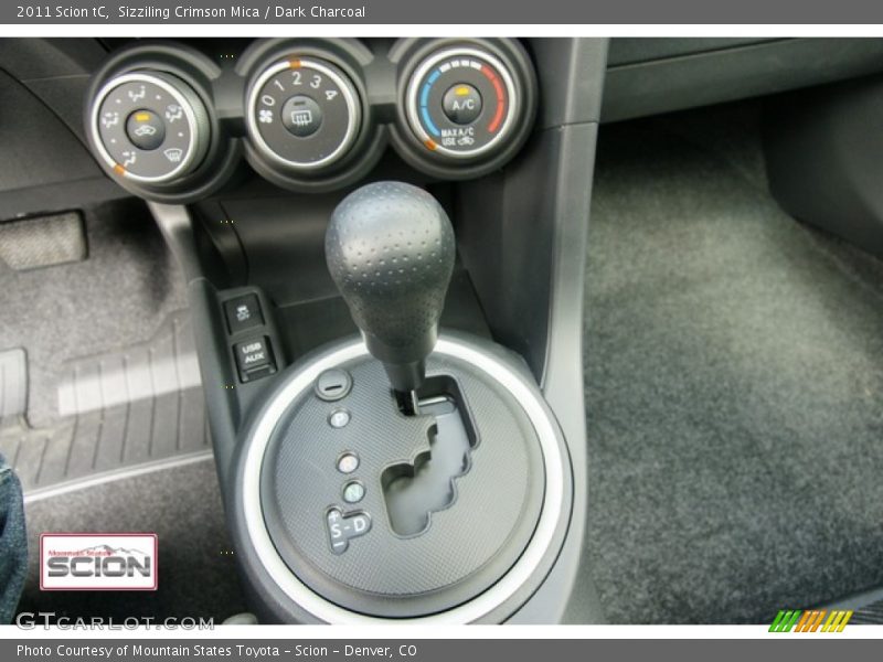 Sizziling Crimson Mica / Dark Charcoal 2011 Scion tC