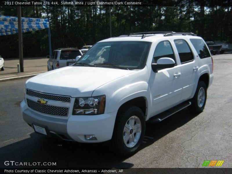 Summit White / Light Cashmere/Dark Cashmere 2011 Chevrolet Tahoe Z71 4x4
