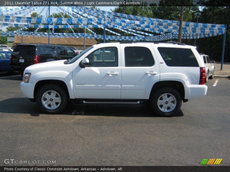 Summit White / Light Cashmere/Dark Cashmere 2011 Chevrolet Tahoe Z71 4x4