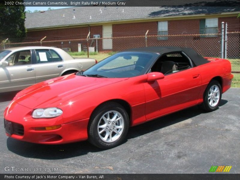 Front 3/4 View of 2002 Camaro Convertible