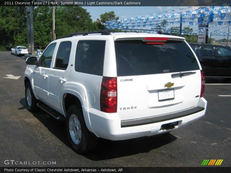 Summit White / Light Cashmere/Dark Cashmere 2011 Chevrolet Tahoe Z71 4x4