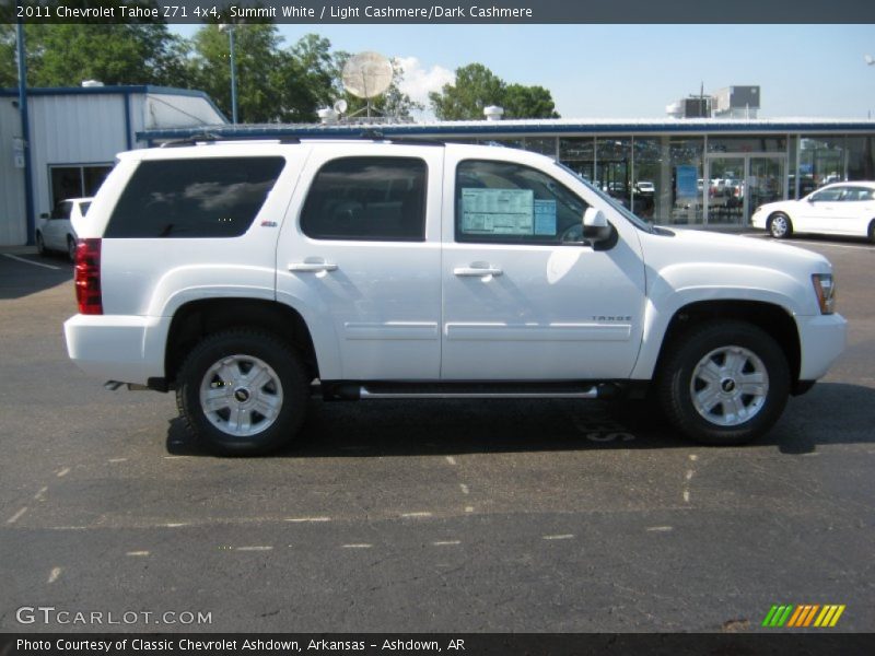 Summit White / Light Cashmere/Dark Cashmere 2011 Chevrolet Tahoe Z71 4x4