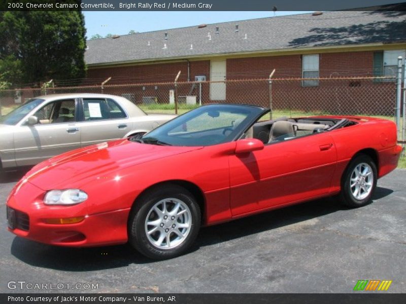 Front 3/4 View of 2002 Camaro Convertible