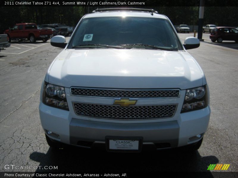 Summit White / Light Cashmere/Dark Cashmere 2011 Chevrolet Tahoe Z71 4x4