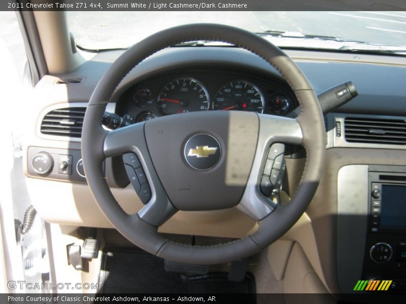 Summit White / Light Cashmere/Dark Cashmere 2011 Chevrolet Tahoe Z71 4x4