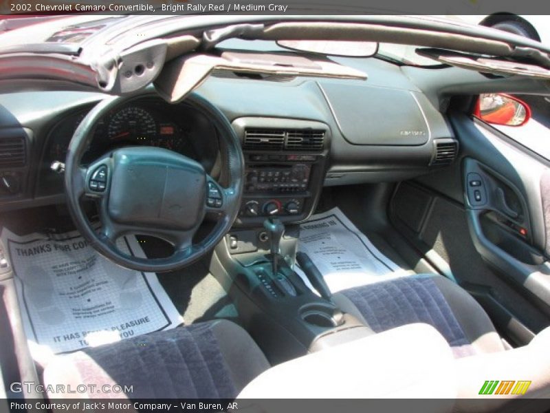 Dashboard of 2002 Camaro Convertible