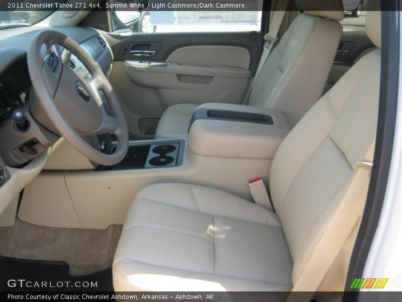 Summit White / Light Cashmere/Dark Cashmere 2011 Chevrolet Tahoe Z71 4x4