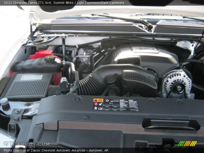 Summit White / Light Cashmere/Dark Cashmere 2011 Chevrolet Tahoe Z71 4x4