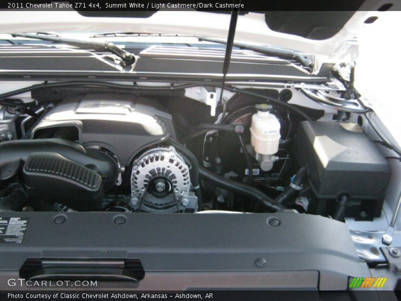 Summit White / Light Cashmere/Dark Cashmere 2011 Chevrolet Tahoe Z71 4x4