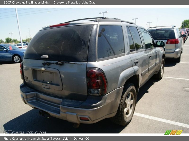 Graystone Metallic / Light Gray 2005 Chevrolet TrailBlazer LS 4x4