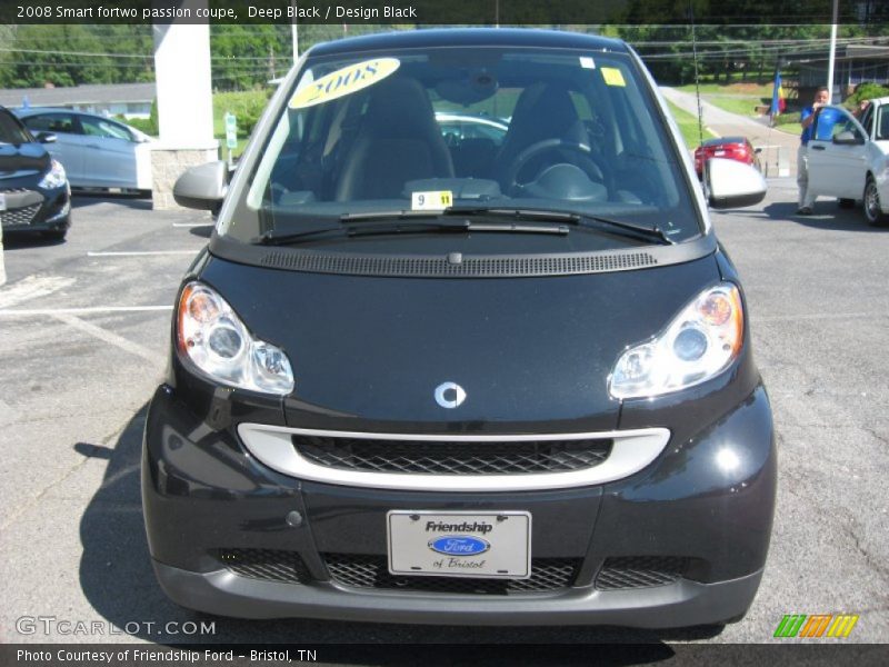 Deep Black / Design Black 2008 Smart fortwo passion coupe