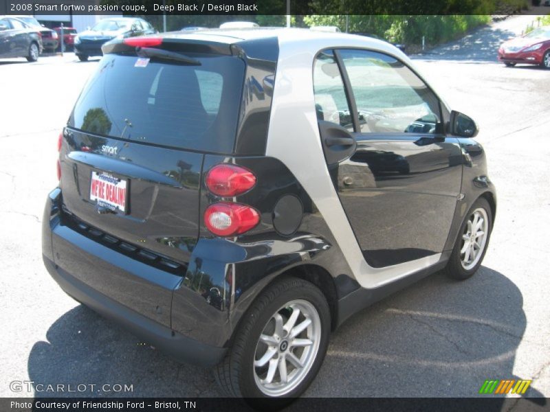 Deep Black / Design Black 2008 Smart fortwo passion coupe