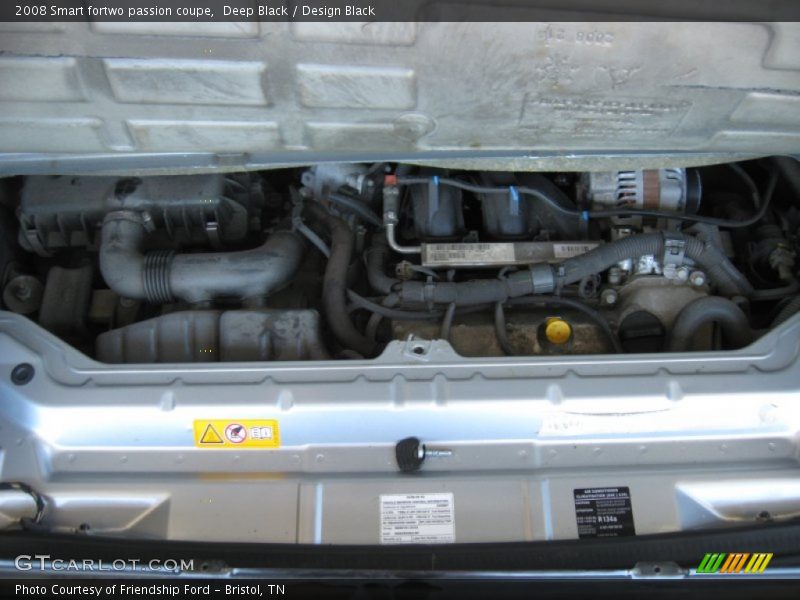 Deep Black / Design Black 2008 Smart fortwo passion coupe