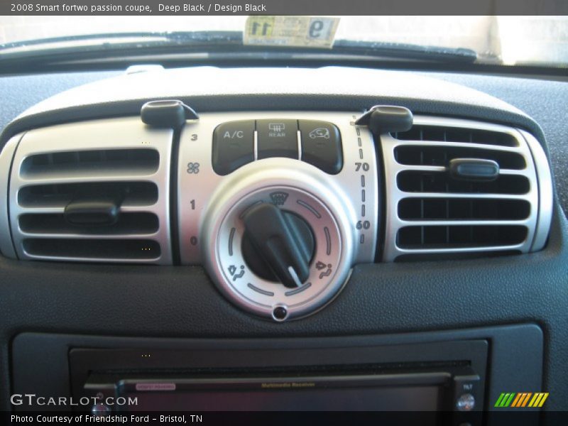Deep Black / Design Black 2008 Smart fortwo passion coupe