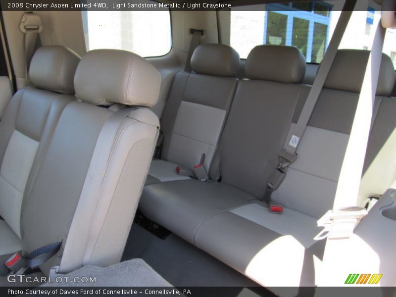  2008 Aspen Limited 4WD Light Graystone Interior