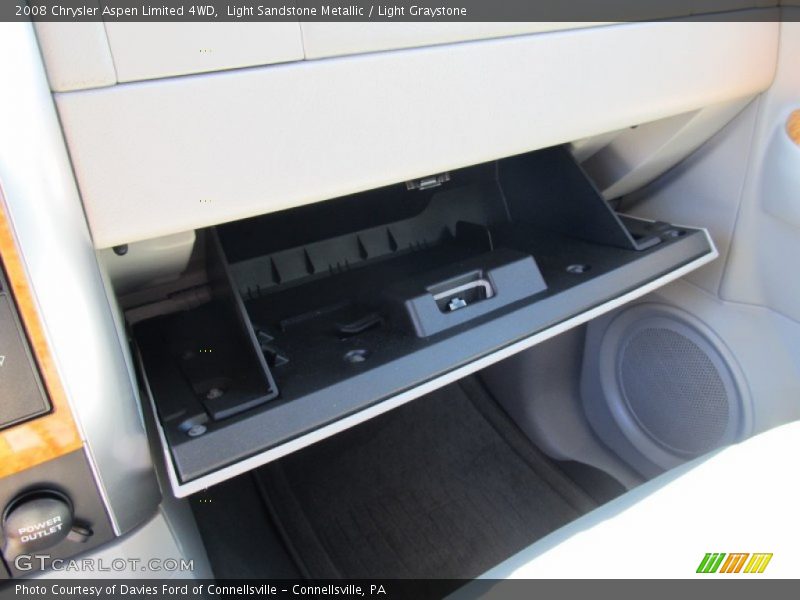 Light Sandstone Metallic / Light Graystone 2008 Chrysler Aspen Limited 4WD