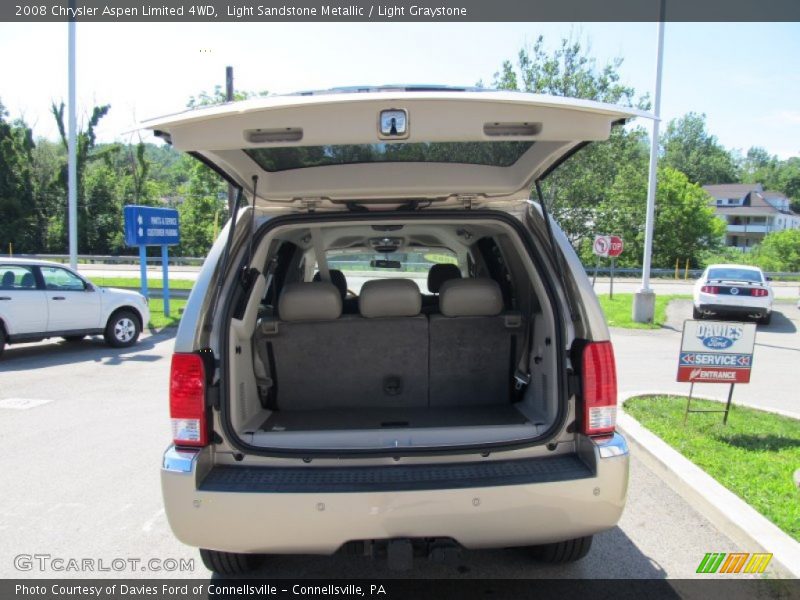 Light Sandstone Metallic / Light Graystone 2008 Chrysler Aspen Limited 4WD
