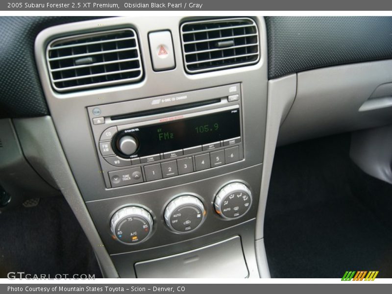 Controls of 2005 Forester 2.5 XT Premium