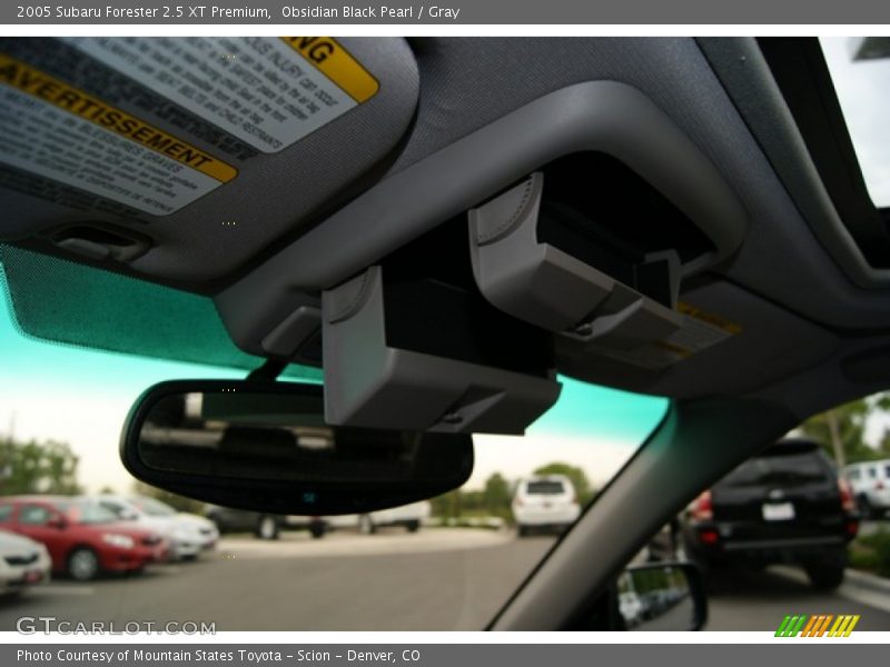 Obsidian Black Pearl / Gray 2005 Subaru Forester 2.5 XT Premium