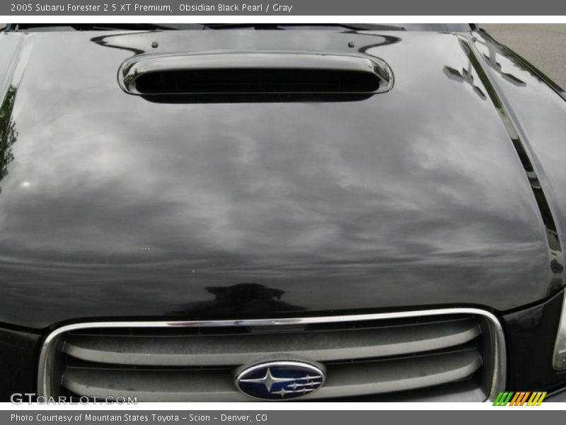 Obsidian Black Pearl / Gray 2005 Subaru Forester 2.5 XT Premium