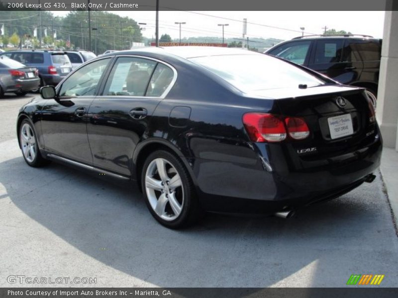 Black Onyx / Cashmere 2006 Lexus GS 430