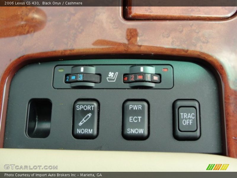 Black Onyx / Cashmere 2006 Lexus GS 430