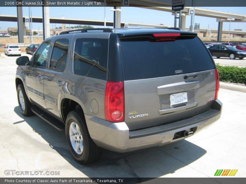 Silver Birch Metallic / Light Tan 2008 GMC Yukon SLE
