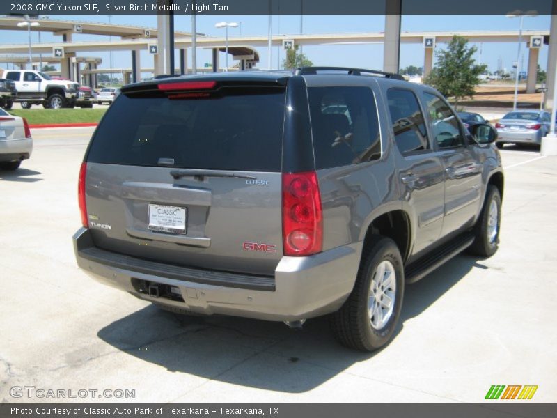 Silver Birch Metallic / Light Tan 2008 GMC Yukon SLE