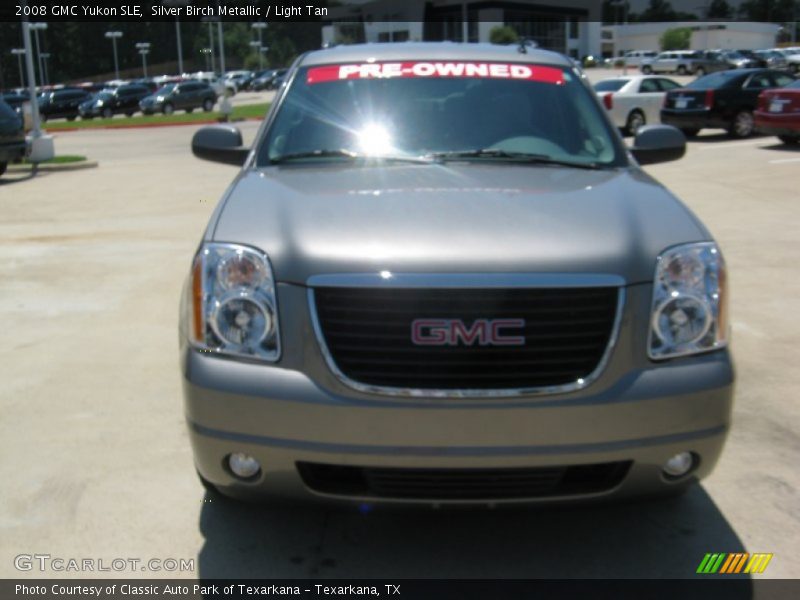 Silver Birch Metallic / Light Tan 2008 GMC Yukon SLE