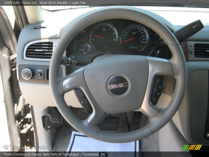 Silver Birch Metallic / Light Tan 2008 GMC Yukon SLE