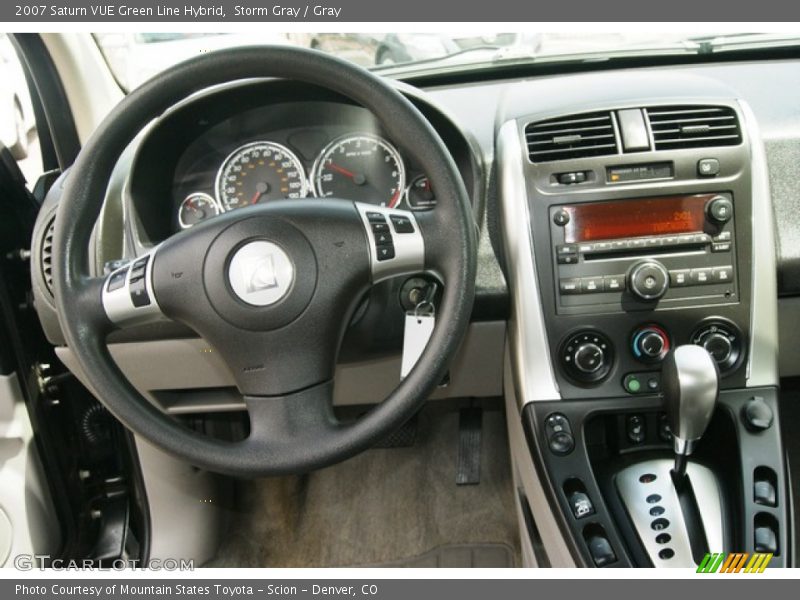 Dashboard of 2007 VUE Green Line Hybrid