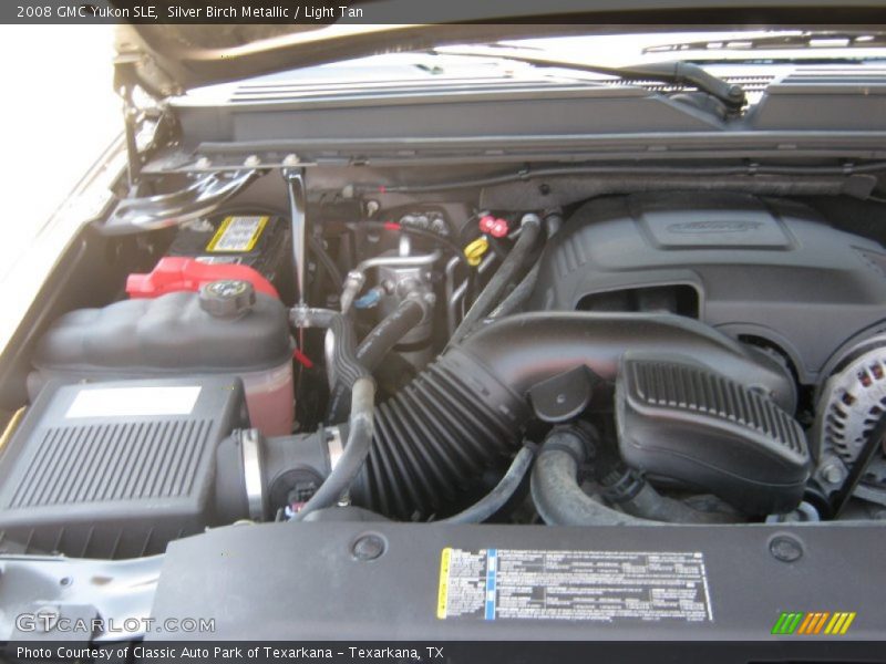 Silver Birch Metallic / Light Tan 2008 GMC Yukon SLE