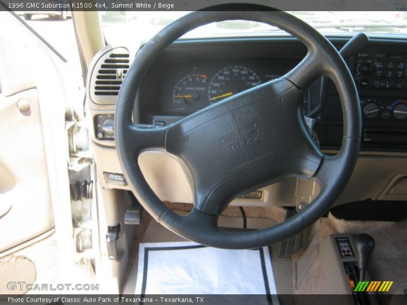  1996 Suburban K1500 4x4 Steering Wheel