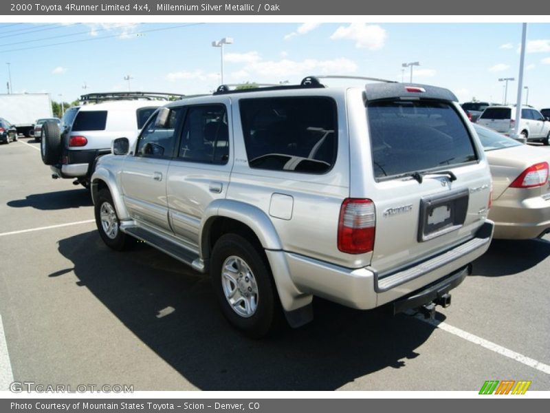 Millennium Silver Metallic / Oak 2000 Toyota 4Runner Limited 4x4