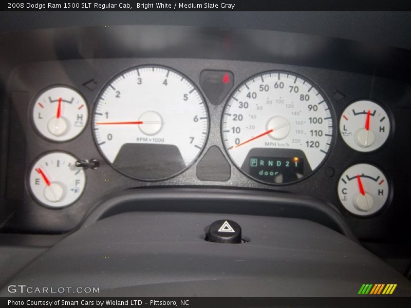  2008 Ram 1500 SLT Regular Cab SLT Regular Cab Gauges