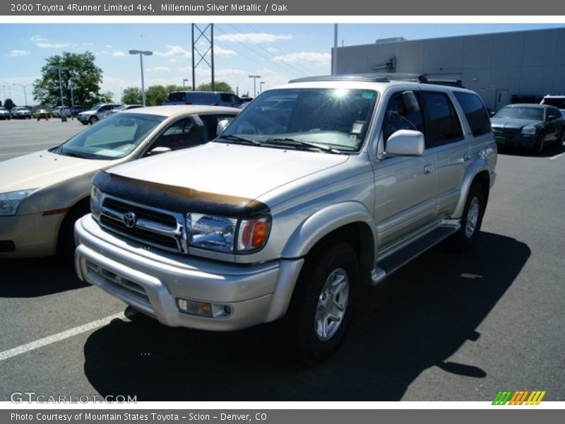 Millennium Silver Metallic / Oak 2000 Toyota 4Runner Limited 4x4