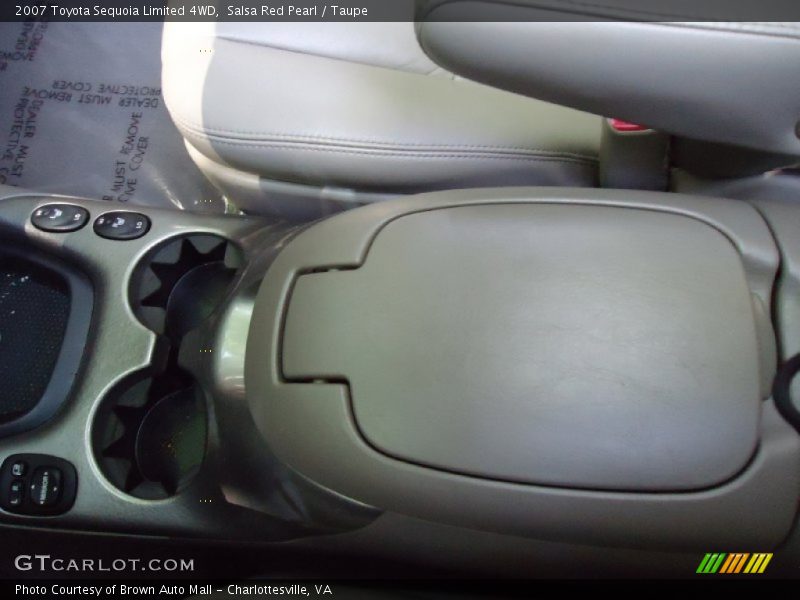 Salsa Red Pearl / Taupe 2007 Toyota Sequoia Limited 4WD
