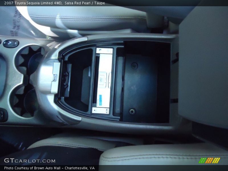 Salsa Red Pearl / Taupe 2007 Toyota Sequoia Limited 4WD