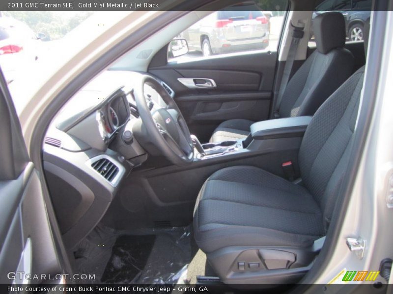 Gold Mist Metallic / Jet Black 2011 GMC Terrain SLE